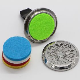 Clip'Arôme - Diffuseur d'huiles essentielles pour voiture - Pétale de fleur - ZEN'Arôme