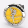 Clip'Arôme - Diffuseur d'huiles essentielles pour voiture en inox - Ange - ZEN'Arôme