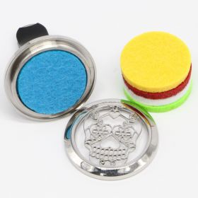 Clip'Arôme - Diffusor für ätherische Öle für Autos - Calavera - ZEN'Arôme