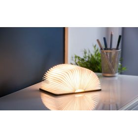 Smart Book Light, das intelligente Leuchtbuch aus Ahornholz - Gingko Design