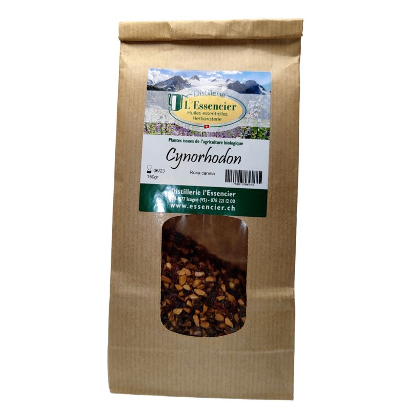 Rosa canina biologica del Vallese per infusione - 150 g - L'essencier