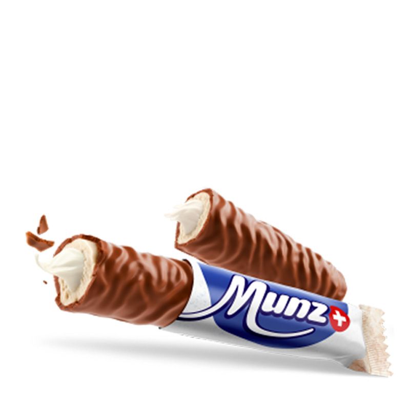 Barre de Chocolat, Extra Milch - 100% naturelle, Neutre en CO2, Sans palme & Fairtrade - 46g - Munz