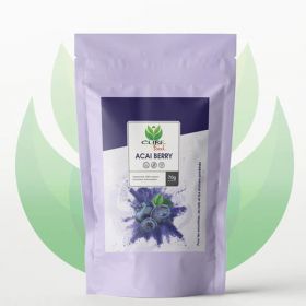 Polvere di bacche di Acai (pura), antiossidante naturale - 70g - CureFood