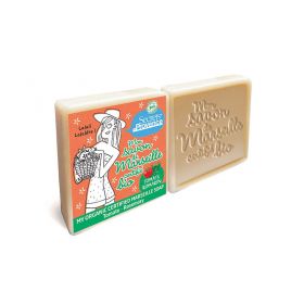 Mon Savon de Marseille BIO, Tomate & Romarin - 100g - Secrets de Provence