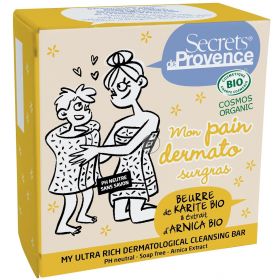 Il mio pane dermatologico al burro di karité e all'estratto di arnica - 89 g - Secrets de Provence