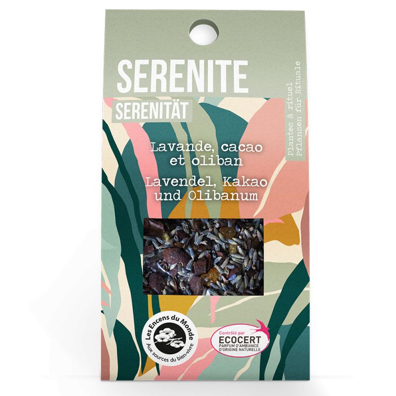 Miscele vegetali bruciabili, Rituali di serenità - 20g - Les Encens du monde