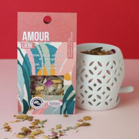Mélanges de plantes à brûler, Rituel Amour - 20g - Les Encens du monde