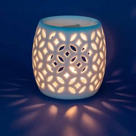 Diffuseur à bougie photophore en porcelaine, LUCIOLE - Les encens du monde