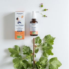 1,2,3 Vitalität für den ganzen Tag, für Kinder ab 3 Jahren - Acerola, Hagebutte & Schwarze Johannisbeere - Spray 30ml - Dietarom