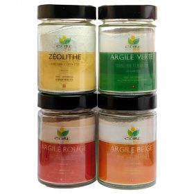 Argilla Zeolite Nutri Clinoptilolite - Vasetto da 150g (vetro), fino a 2,5kg (ricarica) - Curenat