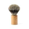 Blaireau de rasage "Collection 1990" en bois de cade & Fleur de Poil de blaireau Pure Badger - Gentleman Barbier