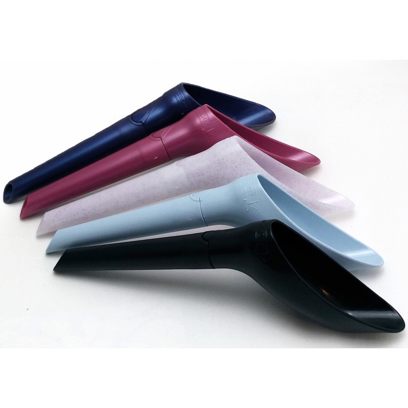 Pisse-debout réutilisable en bioplastique, Rose nacré - Pissedebout