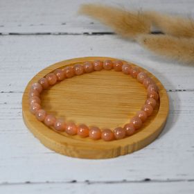 Armband aus Naturstein für Erwachsene - Sonnenstein - 19cm - Irréversible Bijoux