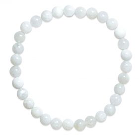 Armband aus Naturstein für Erwachsene - Mondstein - 19cm - Irréversible Bijoux