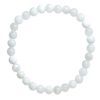 Bracciale in pietra naturale per adulti - Pietra di luna - 19 cm - Irréversible Bijoux