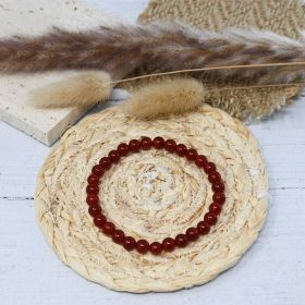 Armband aus Naturstein für Erwachsene - Karneol - 19cm - Irréversible Bijoux