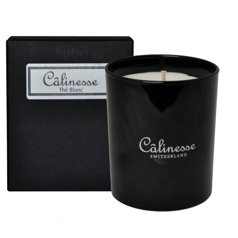 Candela in cera di soia naturale al tè bianco - Câlinesse