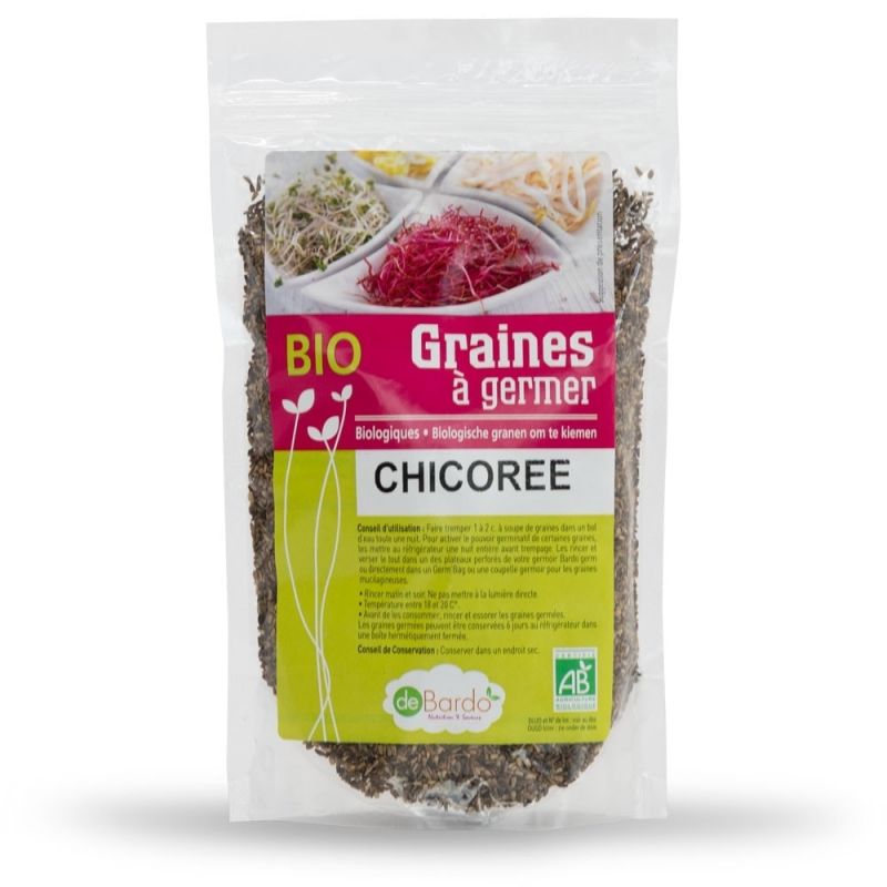 Bio-Keimsamen von Wilder Chicorée - 100g - De Bardo