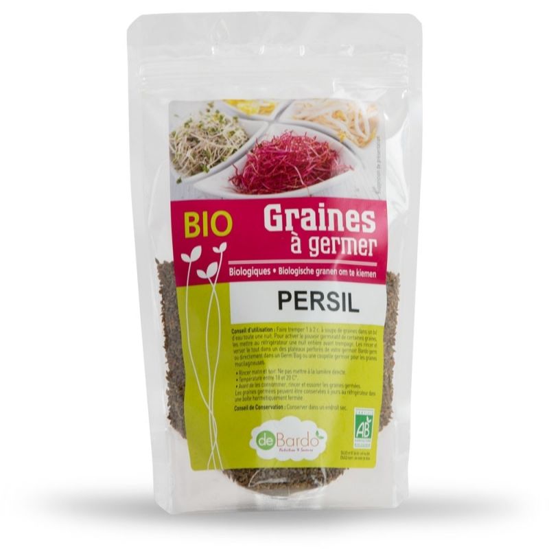 Semi di prezzemolo BIO da germogliare - 100g - De Bardo