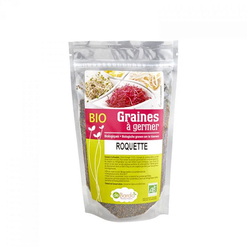 Graines à germer de Roquette BIO - 200g - De Bardo