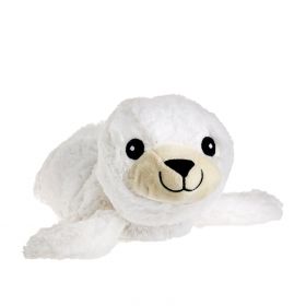 Peluche bouillotte à base de blé à chauffer au micro-ondes - Otarie - Pelucho (L'artisan du bien-être)