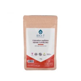 Färbung, natürliches Henna Kupfer - 100% rein, natürlich & BIO - 100g - BIO-T