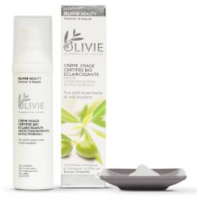 Gesichtscreme gegen Falten, angereichert mit Polyphenolen - 40ml - Olivie Beauty