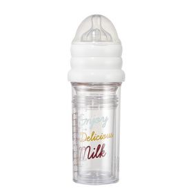 Set de 3 biberons "Enjoy Delicious Milk" - Permet de gagner 70% de place - 1x 360ml + 2x 210ml - Le Biberon Français