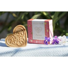 Savon d'Alep parfumé "Asmaa", aux parfums florales - 100g - Karawan