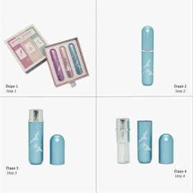 Coffret de 3 inhalateurs d'huile essentielle "Tivalia" - Avec boite en carton - Innobiz