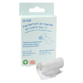 Selbstklebende Verbände (Bio-Baumwolle) - 30 Stück in 3 Größen - Anaé