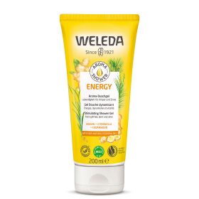 Gel Doccia aromatico ENERGY al Zenzero, Lemongrass & Legno di Cedro - 200ml - Weleda