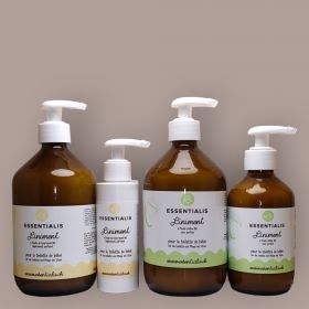 Linimento svizzero 100% naturale con olio d'oliva, senza profumo - Bottiglia di vetro da 250 ml - Essentialis
