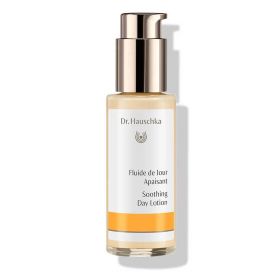 Beruhigendes Bio-Rosen-Tagesfluid für zu Rötungen neigende und reaktive Haut - 50ml - Dr. Hauschka