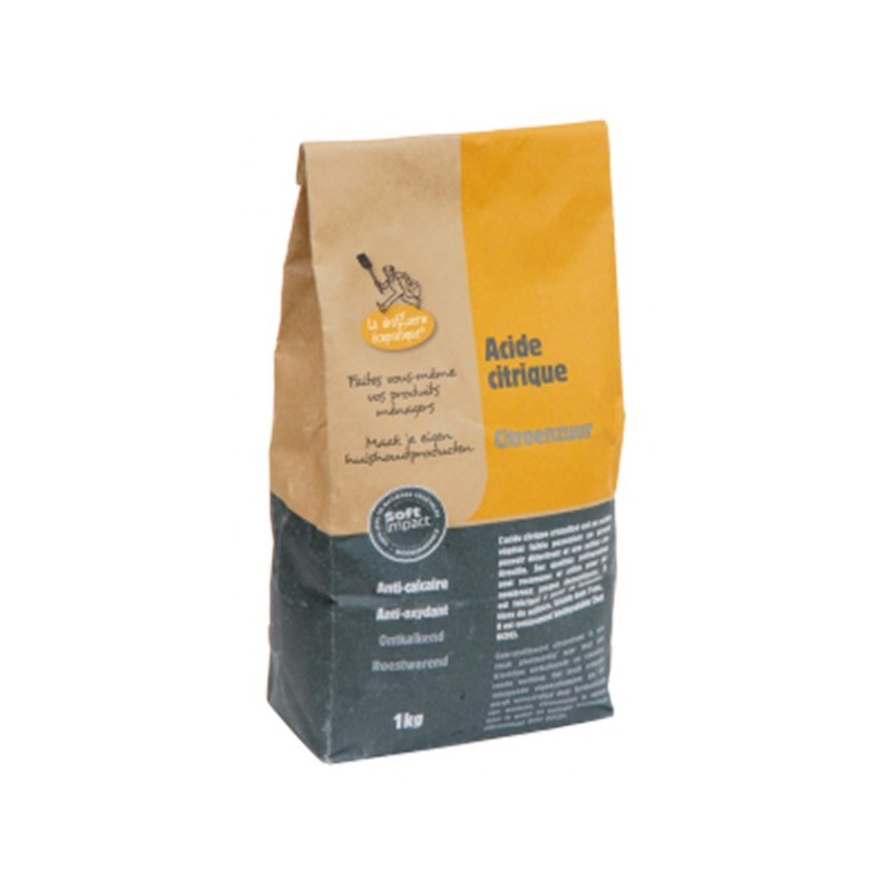 Zitronensäure-Pulver (Natur-)  - 1 kg - Die ökologische Drogerie