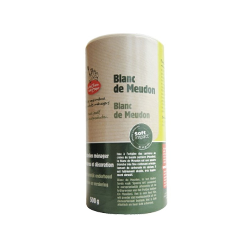 Bianco di Meudon "Blanc de Meudon" (pulizie, pittura e decorazione) - 500g  - La Drogheria ecologica