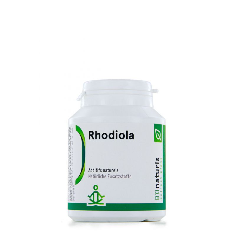 Rhodiola, pour le stress et les capacités physiques, mentales & sexuelles - 60 gélules (150 mg) - BIOnaturis