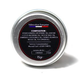 Cire à barbe incolore, au parfum boisé - 15g - Gentleman Barbier