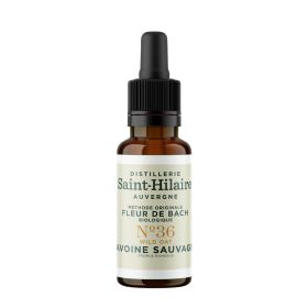 Bachblüten BIO "Original Methode", Nr. 36, Waldtrespe, Wild Oat (Bromus ramosus) - 20ml - Saint-Hilaire