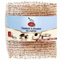 Raschietto a lucidare in rame - La Droguerie écologique