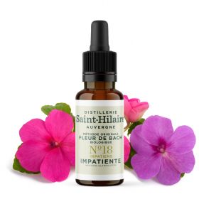 Fiori di Bach BIO "Metodo originale", N° 18, Balsamina, Impatiens (Impatiens glandulifera) - 20ml - Saint-Hilaire