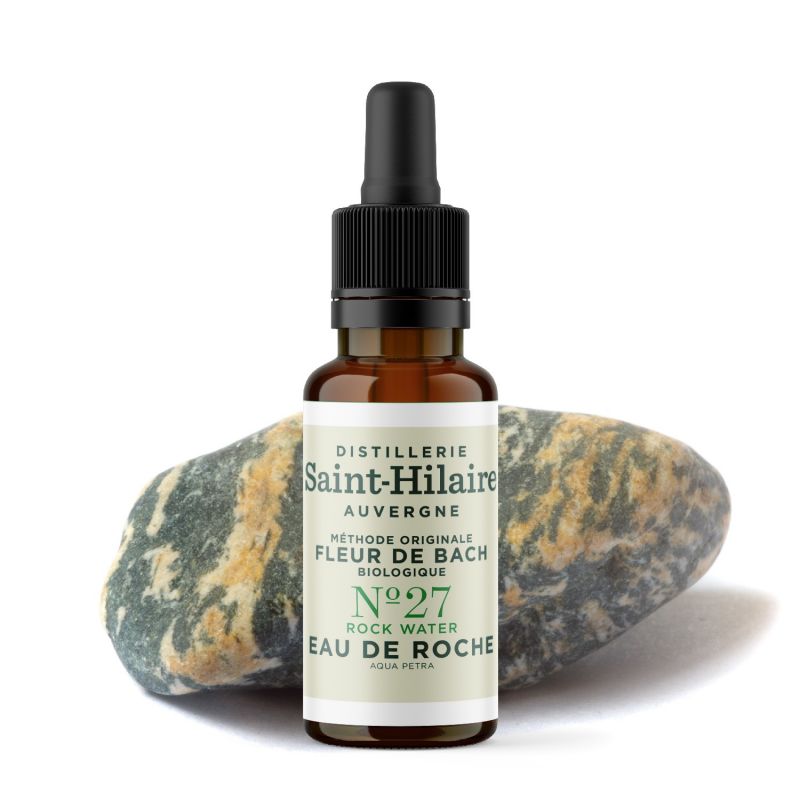 Fleurs de Bach BIO "Méthode original", N° 27, Eau de Roche, Rock Water - 20ml - Saint-Hilaire