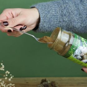 Épeautre torréfié BIO en poudre, Substitut de café instantané - 100g - Hildegarde de Bingen