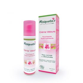 Samtweiche, stark hydratisierende Bio Creme mit Hagebutte - 50 ml - Mosqueta's 