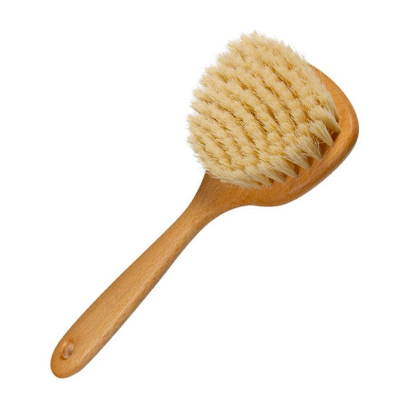 Spazzola multiuso per sauna e massaggi a secco in legno di faggio FSC - 11 x 23 cm - Anaé