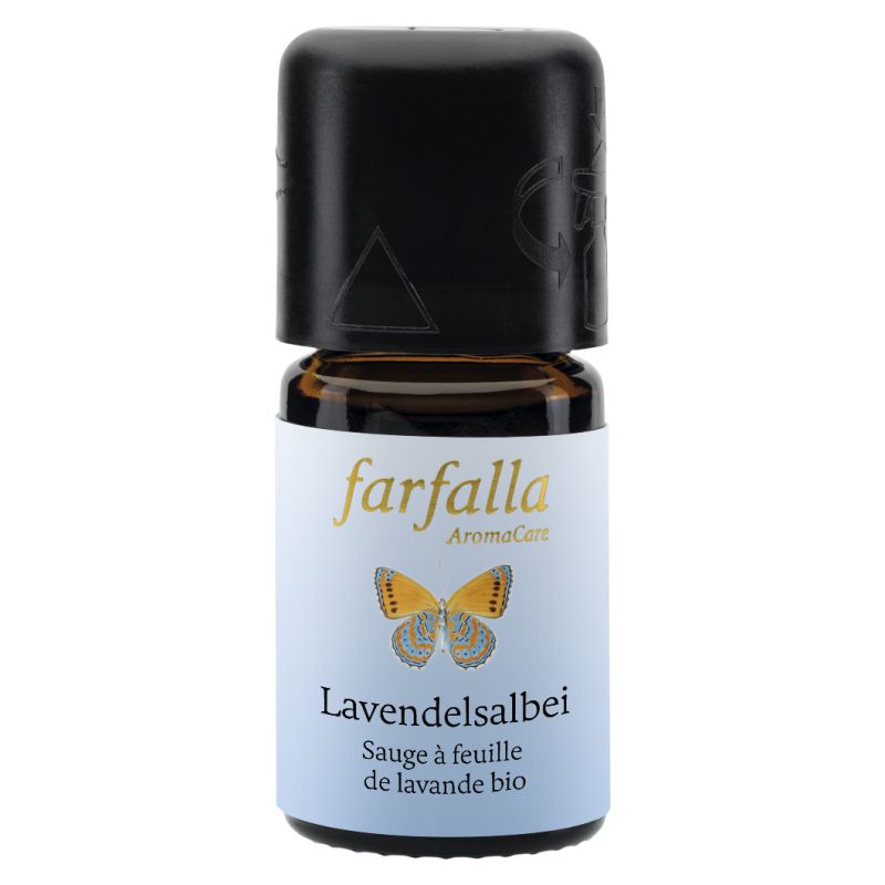 Ätherische Öle - Lavendelblättriger Salbei - 100% natürlich und rein - 5ml - Farfalla