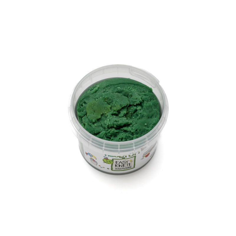 Pâte à modeler pour enfants, douce et facile à modeler - Écologique & sûre ! - Vert, 120g - neogrün
