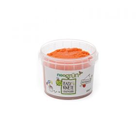 Pâte à modeler pour enfants, douce et facile à modeler - Écologique & sûre ! - Orange, 120g - neogrün