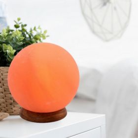 Lampe Moon en Cristal de Sel d'Himalaya - 1,9 kg - ZEN'Arôme