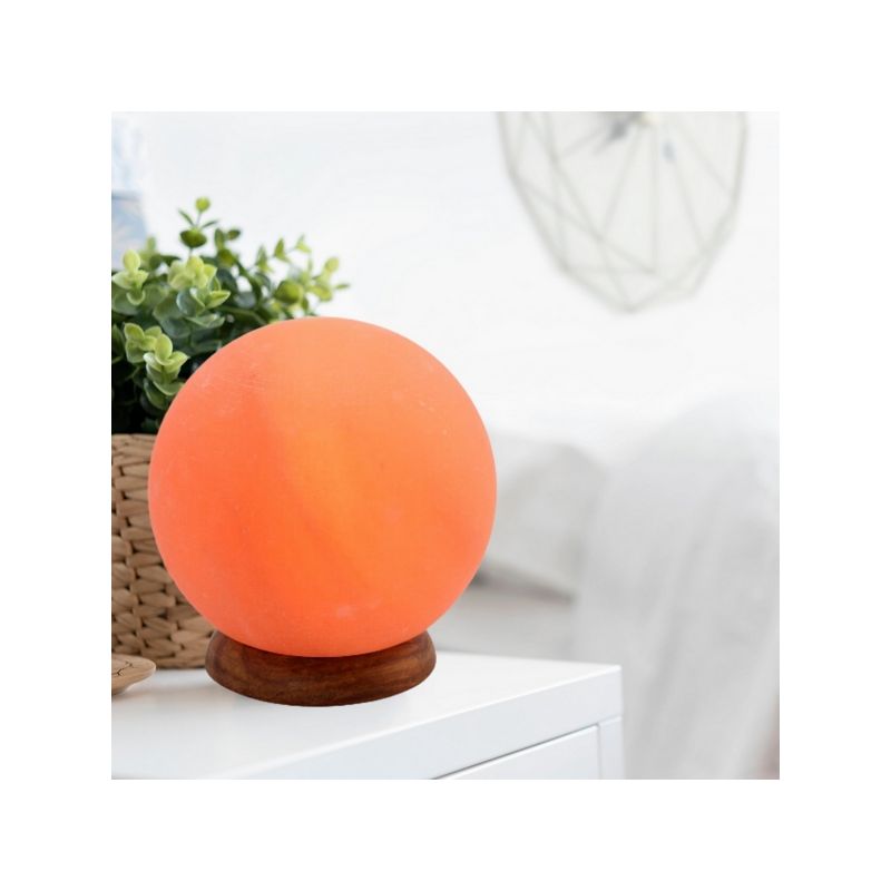 Lampada Luna in Cristallo di Sale dell'Himalaya - 1,9 kg - ZEN'Arôme